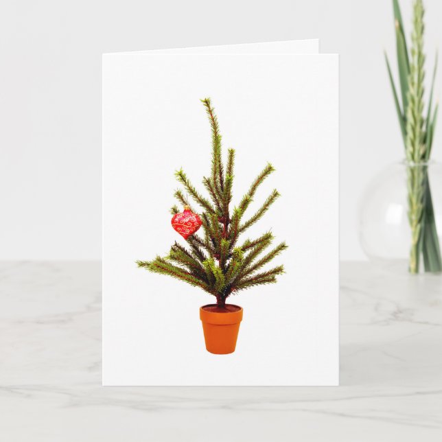 Christmas Tree Holiday Card (Front)
