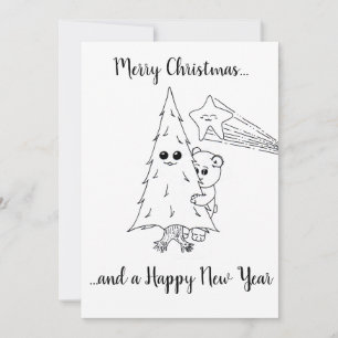 Christmas Tree holiday card