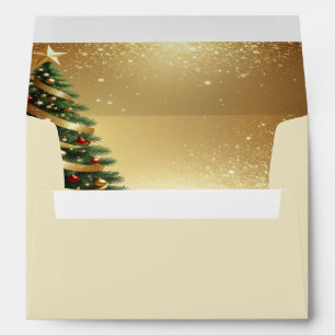 Christmas Tree Holiday Envelope