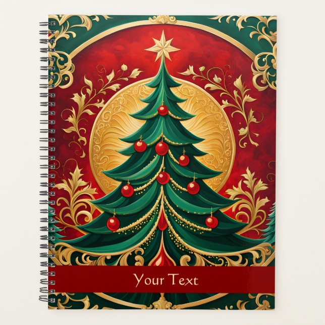 Christmas Tree Holiday Planner (Front)