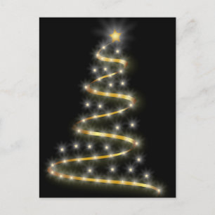 Christmas Tree Holiday Postcard