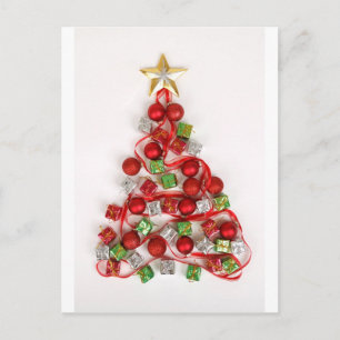 Christmas Tree Holiday Postcard