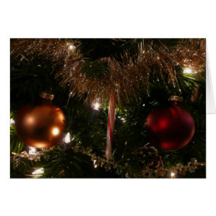 Christmas Tree II Holiday Red and Gold