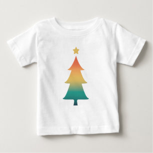 Christmas tree in twilight baby T-Shirt