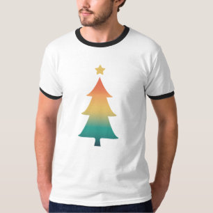 Christmas tree in twilight T-Shirt