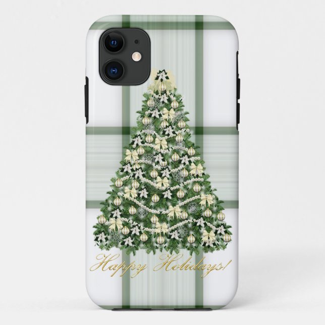 Christmas Tree iPhone5 case mate barely there (Back)