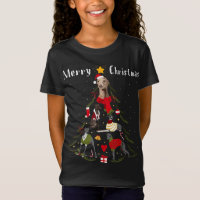 Christmas Tree Italian Greyhound Lover Xmas Dog Ow