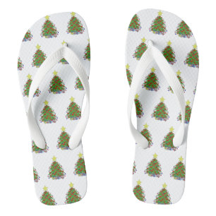 Christmas tree jandals