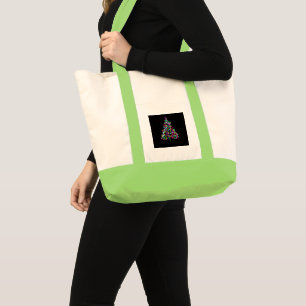 Christmas Tree Jewels Tote Bag