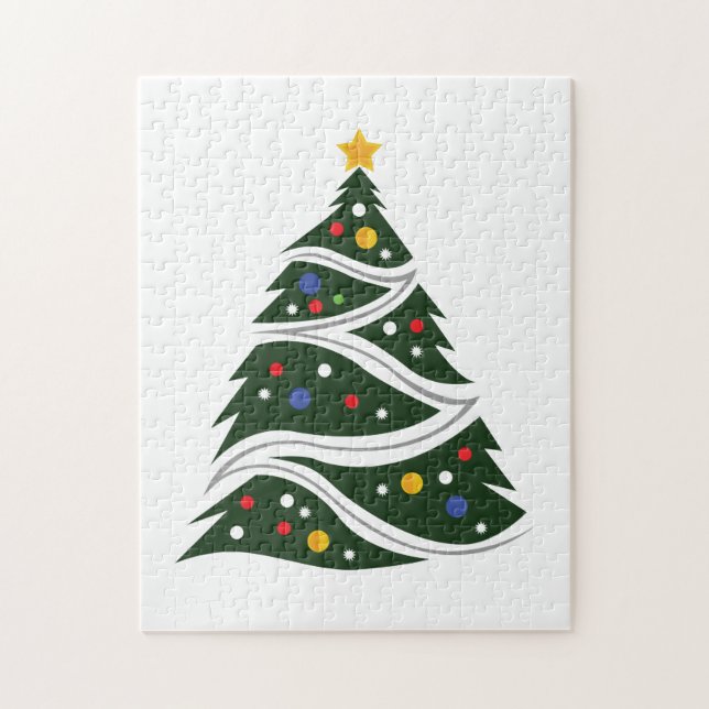 Christmas Tree Jigsaw Puzzle (Vertical)