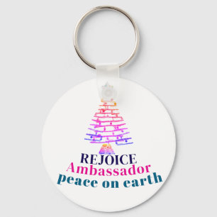 Christmas Tree Key Ring
