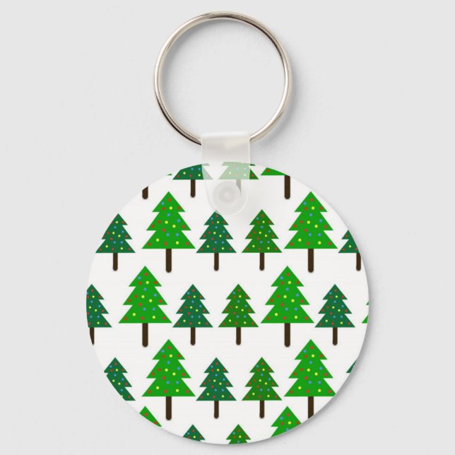 Christmas tree key ring (Front)