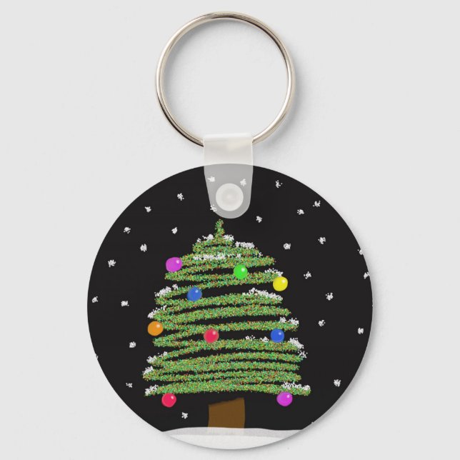 Christmas Tree Key Ring (Front)