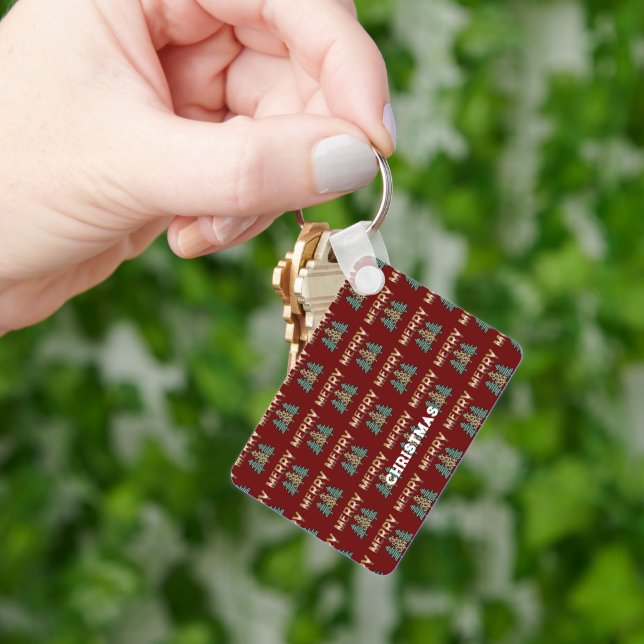 Christmas Tree Key Ring (Hand)