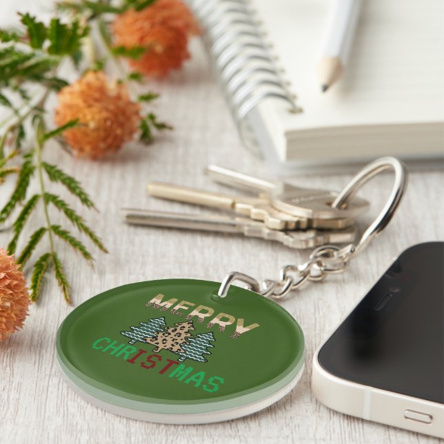  Christmas Tree Key Ring (Front Right)