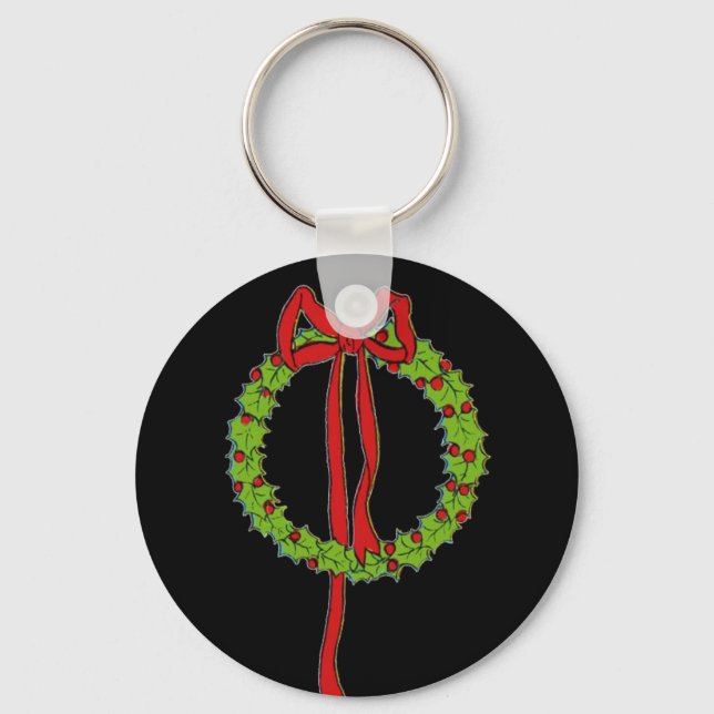 Christmas Tree Keychain (Front)