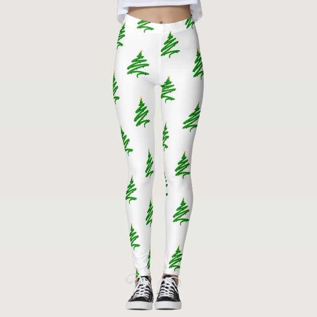 Christmas Tree Leggings (Front)