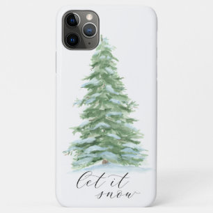 Christmas Tree Let it snow Case-Mate iPhone Case