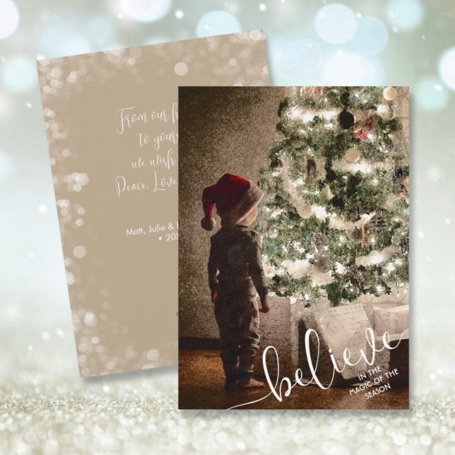 Christmas Tree Lights Holiday Card (Creator Uploaded)
