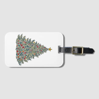Christmas tree Luggage Tag