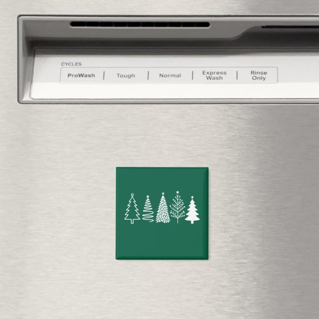 Christmas Tree  Magnet (In Situ (Dishwasher))
