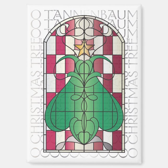 Christmas Tree Magnet (Front)