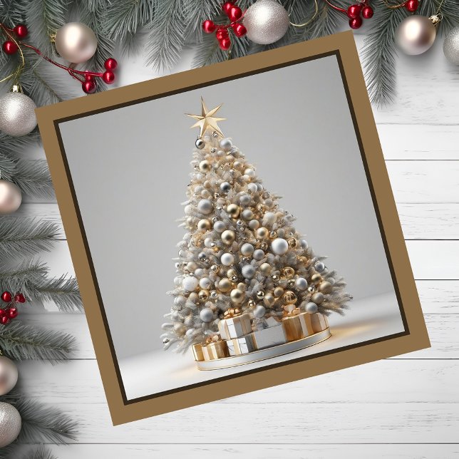 Christmas Tree Magnetic Card (Christmas tree)