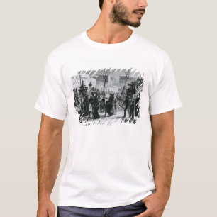 Christmas tree market in the Augustusplatz T-Shirt