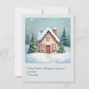 Christmas tree. Merry Christmas! Holiday Card