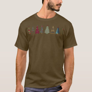 Christmas Tree Merry Xmas Christmas Vibes December T-Shirt