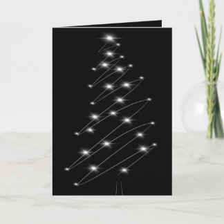 Christmas Tree Minimalist Christmas Card