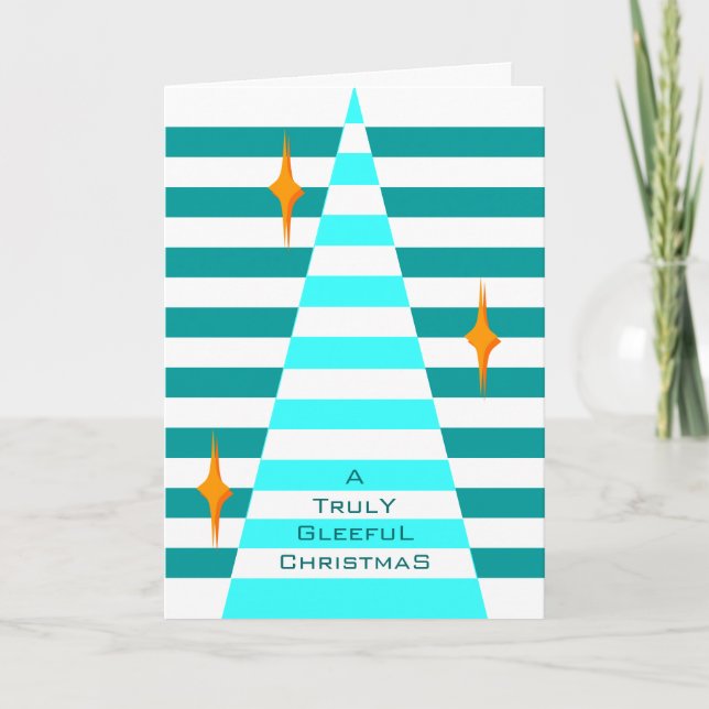 Christmas Tree - Minimalist Holiday Card (Front)