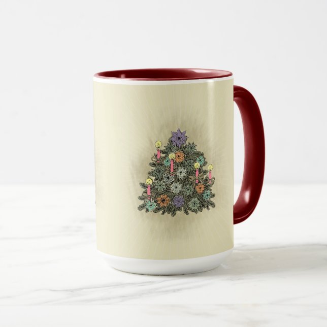 Christmas Tree - Mug, Cup (Front Right)
