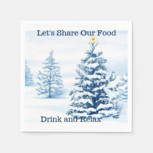Christmas Tree Napkin