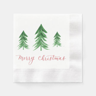 Christmas Tree Napkins