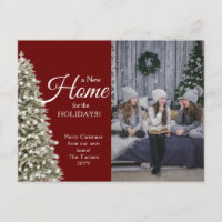 Christmas Tree New Home for Holidays Photo Moving