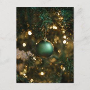 Christmas tree / New year ornament  Holiday Postcard