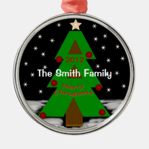 Christmas Tree Night - Personalise Ornament