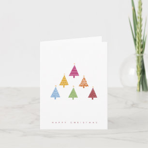 Christmas tree note card