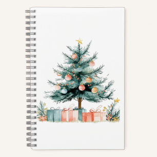 Christmas tree  notebook