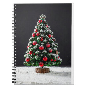 christmas tree notebook