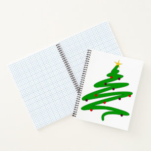 Christmas Tree Notebook
