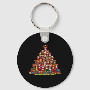 Christmas Tree Nova Scotia Duck Tolling Retriever  Key Ring