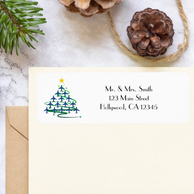 Christmas Tree of Aeroplanes, Minimalist Photo (Creator Uploaded)