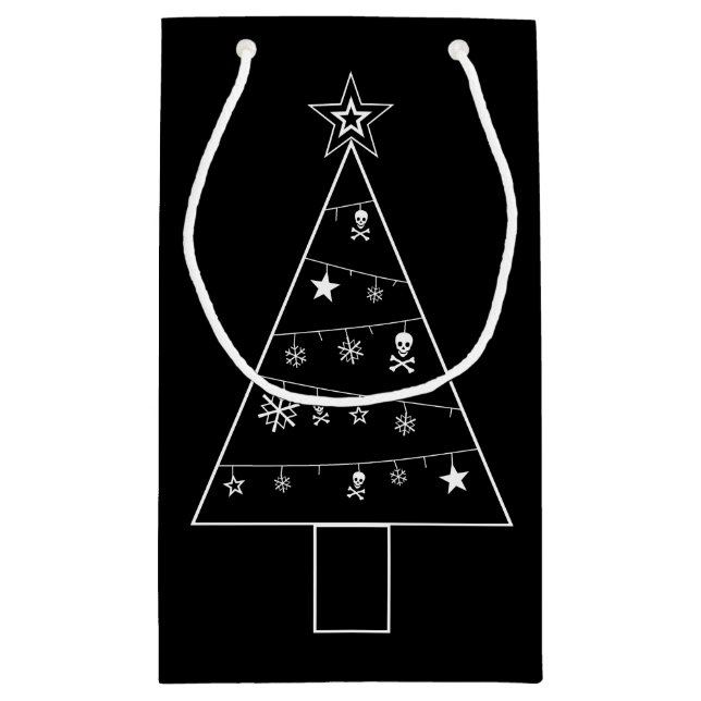 Christmas Tree of DOOM Small Gift Bag (Back)