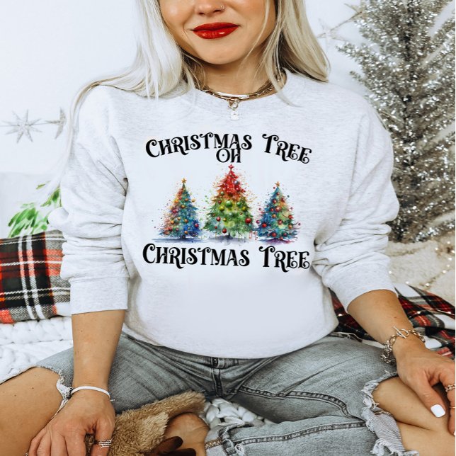 Christmas Tree oh Christmas Tree Sweatshirt (Creator Uploaded)