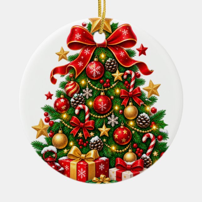 Christmas Tree Ornament (Front)