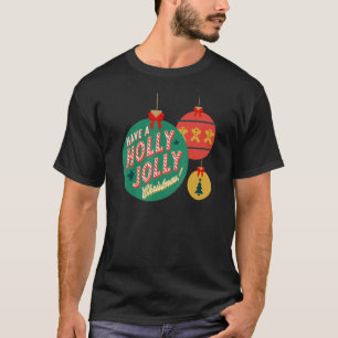 Christmas Tree Ornament Baubles Gingerbread Cookie T-Shirt