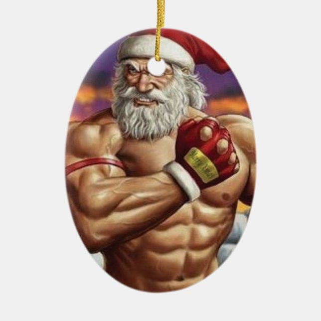 Christmas Tree Ornament - For Bodybuilding (Front)