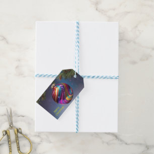 Christmas Tree Ornament Gift Tag